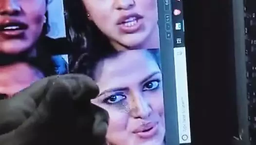 Çikolata kız amala paul gets sert inilti boşalmak triibute