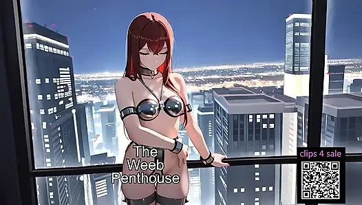 Makise kurisu - steins gate - bdsm kölesi