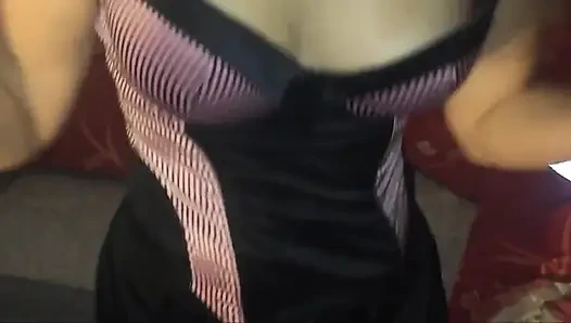 Seksi o2, t&a 361 - ipeksi elbiseli beyaz giyinik seks kızı