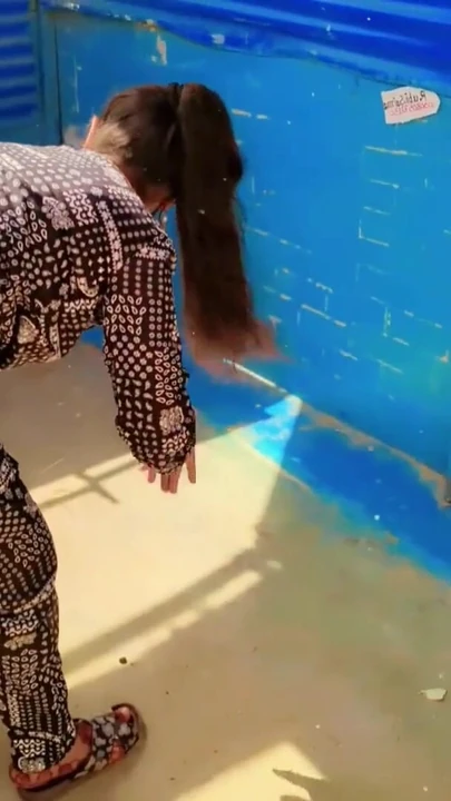 Мощный момент из "слитого в сеть нового секса Айны Асиф"