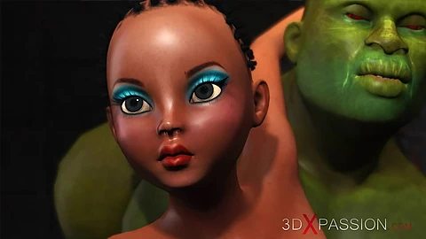 Genç anal seks dik köle gets becerdin tarafından büyük yeşil canavar