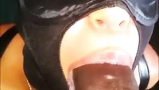 Amatör köle berbat bir büyük siyah çük