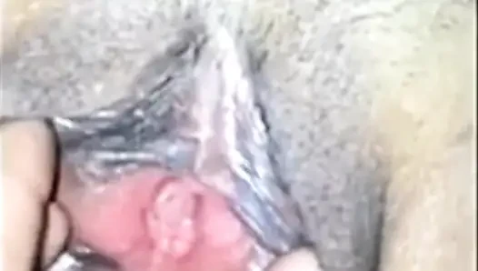 Şanslı sohbet arkadaşım amımı parmaklıyor
