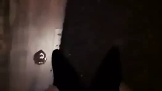 El jon siyah yüksek topuklu ayakkabılar