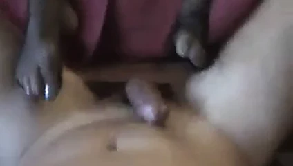 Busty eş footjob ve sikme