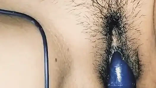 Desi Village beautiful Indian stepsister wearing sharee