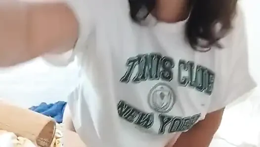 Orta yaşlı seksi kadın azgın
