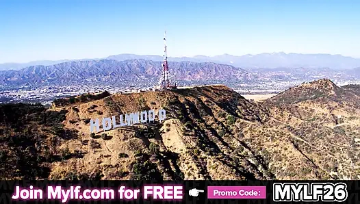 Skylar Snow: Aralık ayı orta yaşlı seksi kadın şehirde bir şeytan