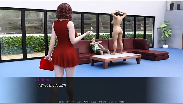 Milftopia - oyun - rol yapma-kedi dövüşü ve kaybeden sikiliyor