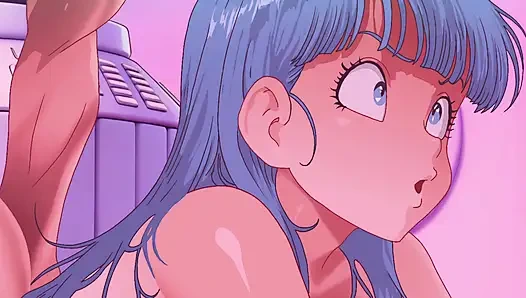 Bulma'nın Sıkı Vajinası Vegeta'yı Süper Saiyan'a Dönüştürüyor