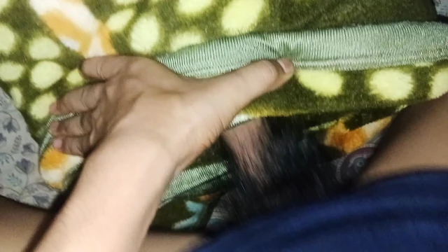 A boy fuck with the blanket