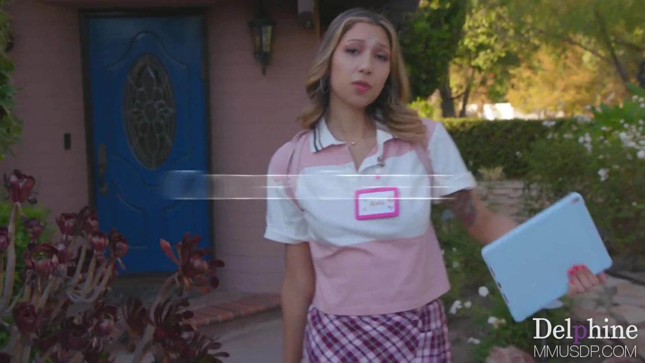 Delphine Films – Cute Door to Door Saleswoman