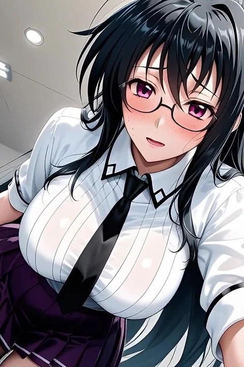 Akeno Himejima, yapay zeka uyarlaması Dxd'de kendini Issei Hyodo'ya verdi