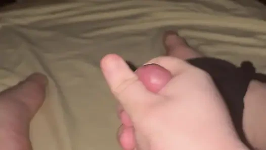 Tonlama mastürbasyon yaparak orgazm oluyor