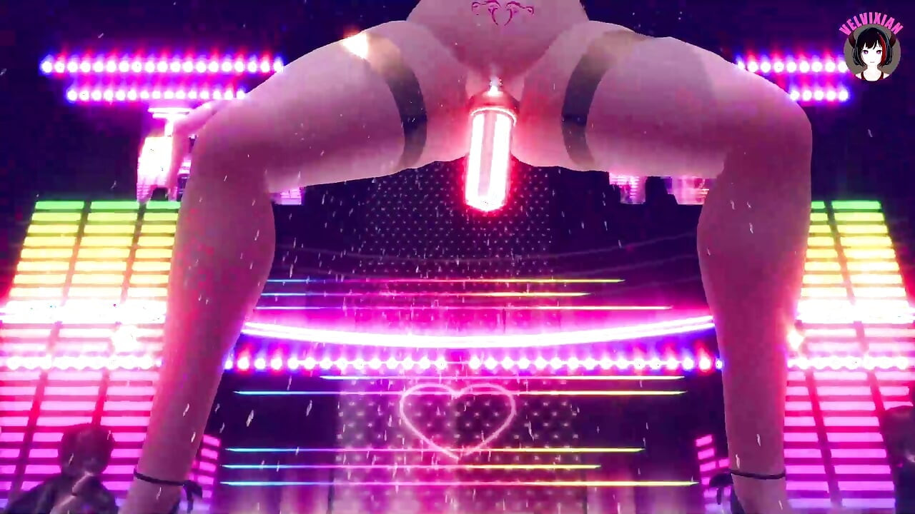 Seksi dans + sert yapay penis sikme (3d hentai)