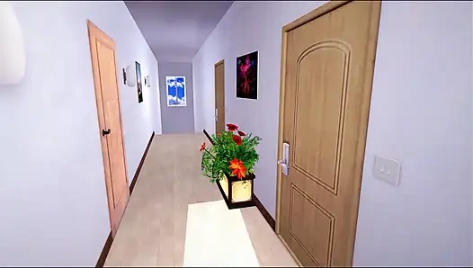 Otel personeli kızlarla üçlü sikiş