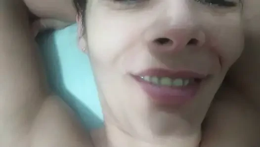 Crown taking the virginity of the young man and moan with pleasure watching him fill her pussy with cum