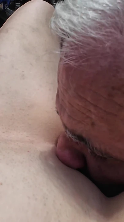 Old Grandpa Orders Pussy & Ass on Restaurant Menu Young submissive Waitress | Clip 2