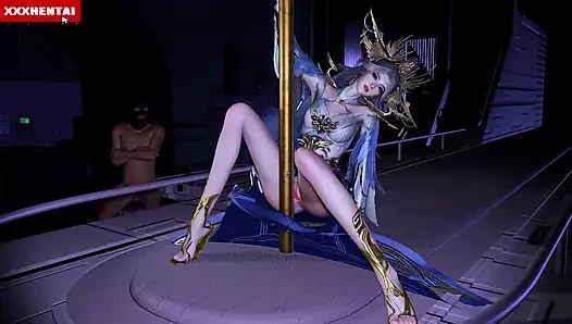 Cyber Girl with Booty Powers - 3D Hentai Animation