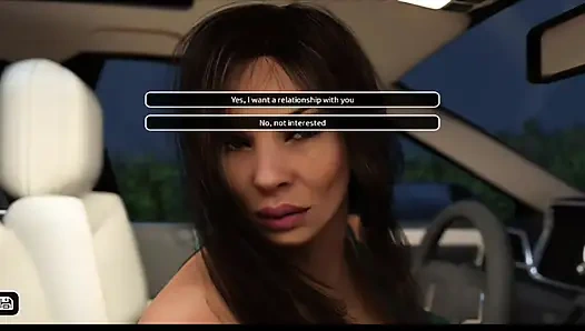 Orta yaşlı seksi kadın deresi #13 - Johannes arabada Rose'ı sikiyor.