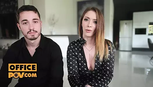 Bakış açısı - azgın sürtük Sata Jones ile üçlü çifte penetrasyon