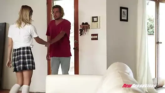 Öğrenci madison erkek geyik seviyor o kaba