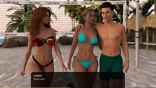 Artık para yok: plajda romantik bir randevu bölüm 19