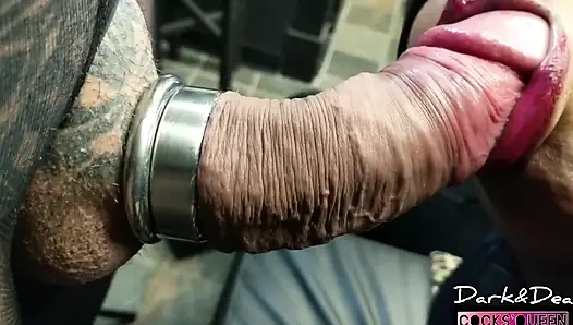 Yarak yiyen latin kraliçe "Dark Dea" in (sakso hakimiyeti)