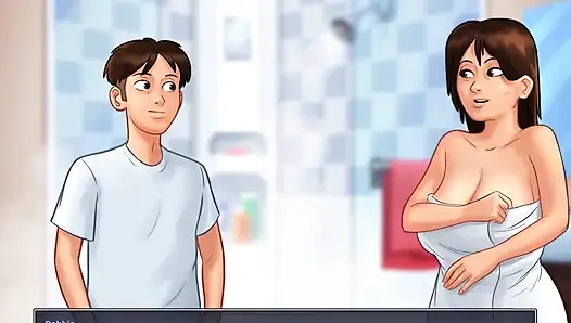 Yaz mevsimi efsanesi: üvey anne duş altında üvey oğluna elle muamele çekiyor ep 175