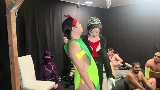 Caught in Desire's Web - Kinky Rope Orgy - Cliff Media Productions