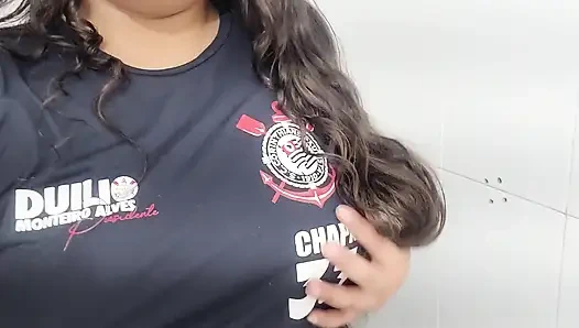 Görüntülü görüşmede kuzenim için ben