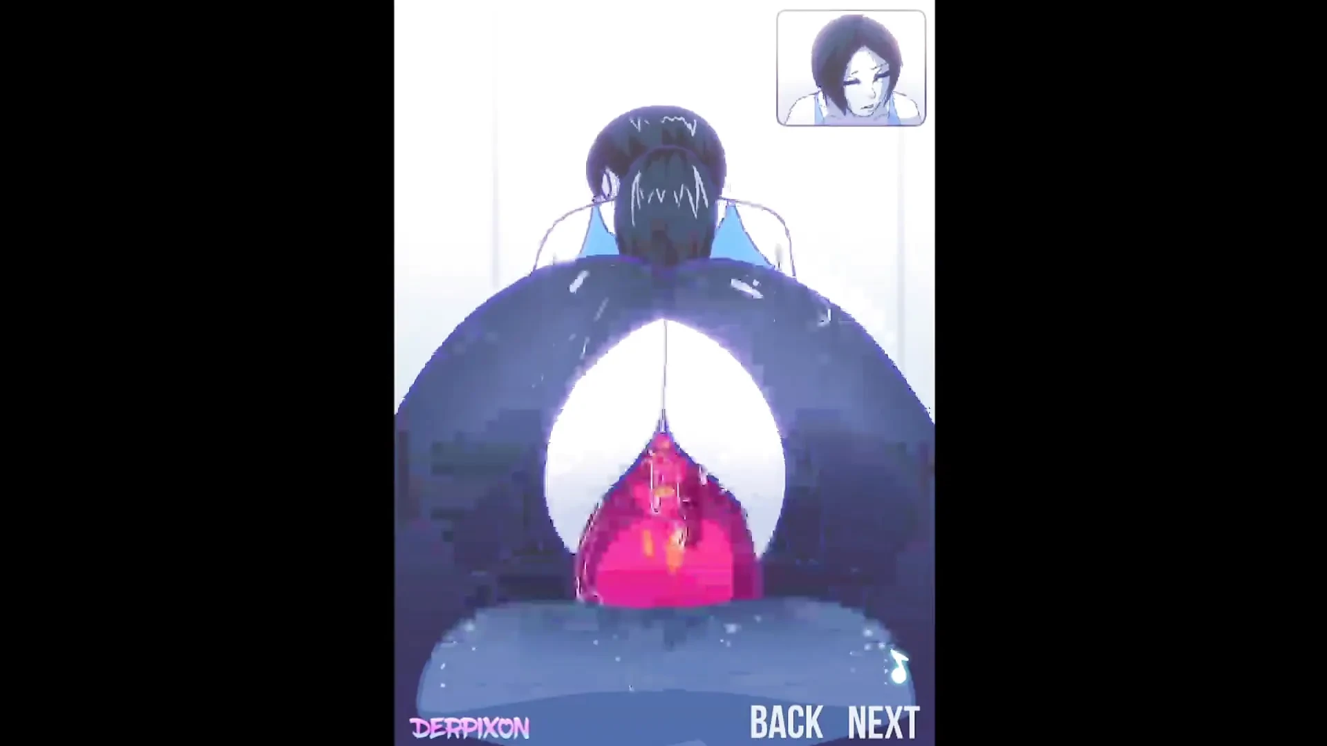 Hentai Female cum on bycicle bike