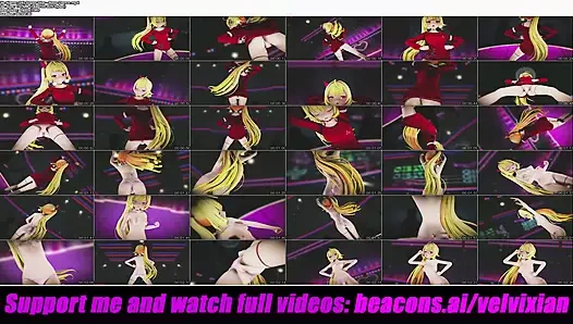 Süper yıldız - bas dansı (3 boyutlu hentai)