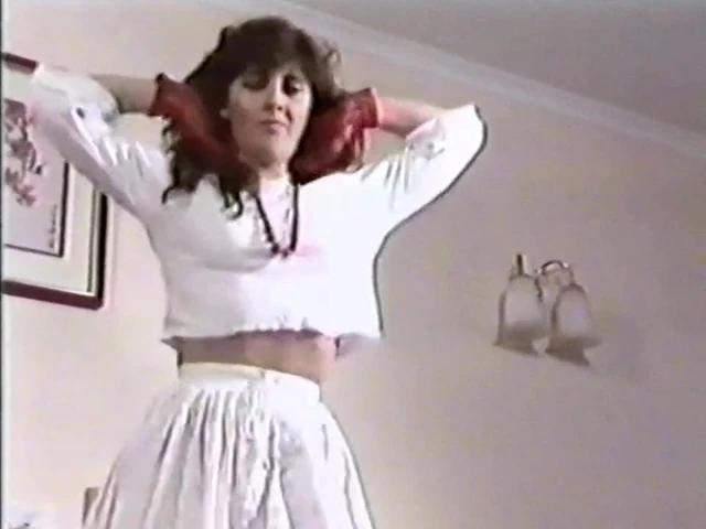 Tüm yol - vintage 80'lerin çorap dans tease