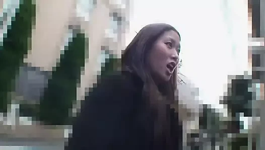 Asya kadın her zaman zevk ona sıcak kedi