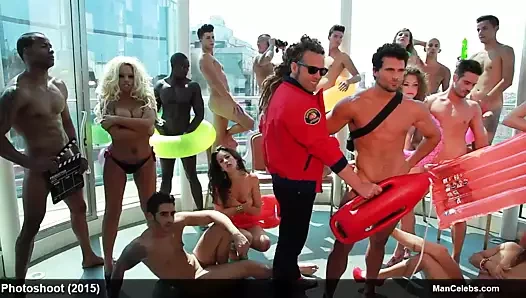Erkek ünlü jeremy jackson önden çıplak fotoğraf çekimi