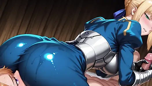 Arthur (sns) x saber (ft)