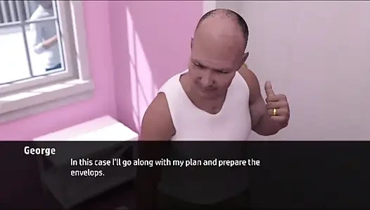 Orta yaşlı seksi kadın #1: Julie George'a oral seks yaptı