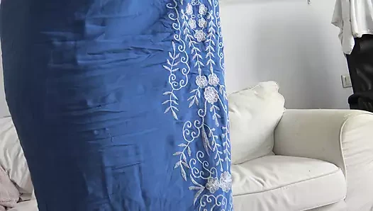 Aldatan Iraklı evli kadın genç sevgilisiyle edepsizce konuşuyor