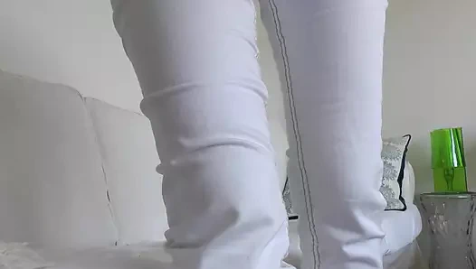 Yoğun kokulu koklayan beyaz kokan çoraplar, 31 talimatı, bakış açısı bayan victoria valente