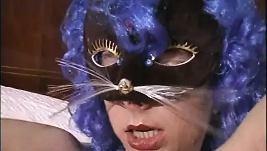 Horny MILF with Hairy Pussy Ass Fucked and Cummed in Mouth by Big Vintage Cock