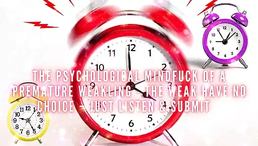 Erken zayıf bir kızın psikolojik zihin sikişi - zayıfın seçeneği yok - sadece dinle ve boyun eğ