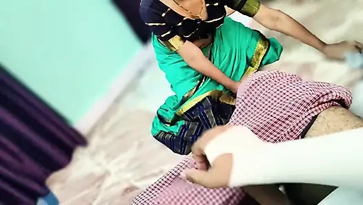 La criada india follada en sari, video de sexo hindi completo