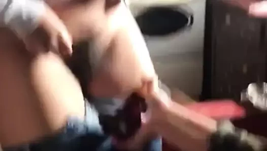 Ela ta  com fogo na boceta