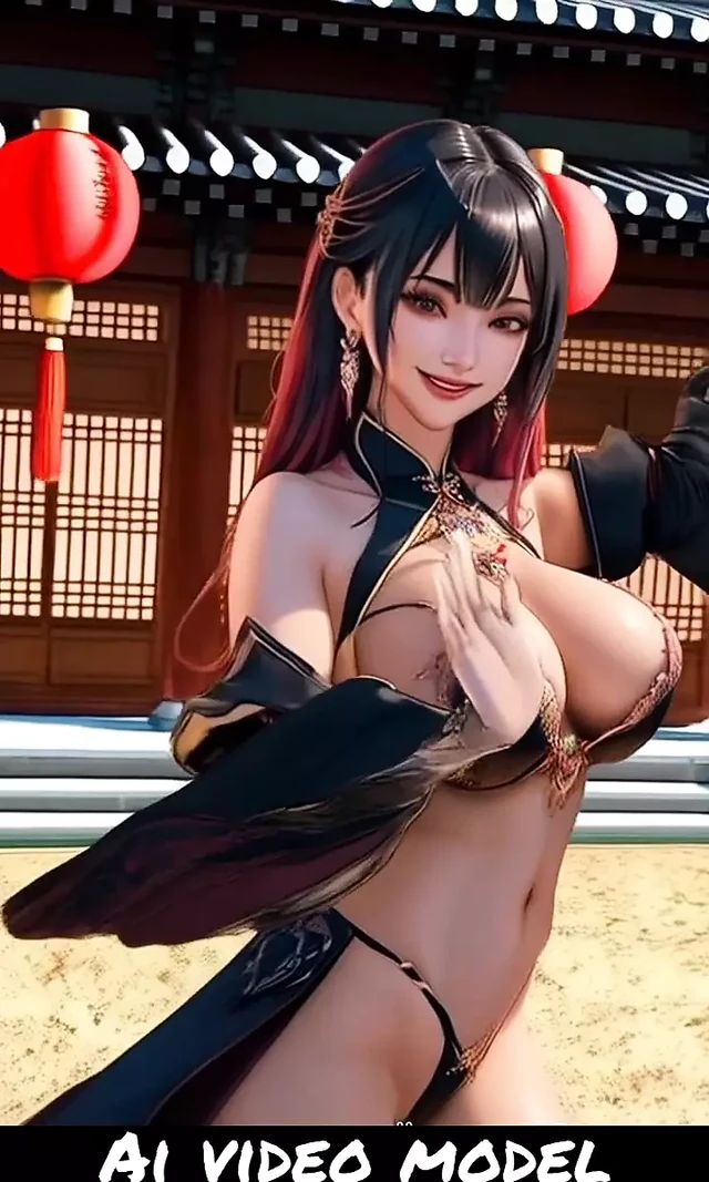 Büyük memeli güzel Çinli kız model