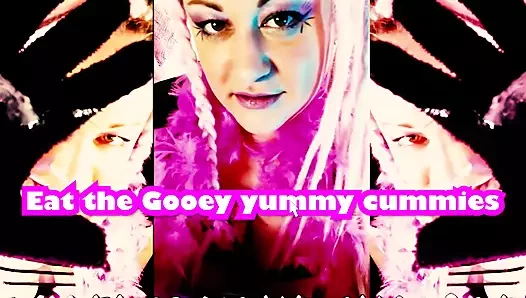 Onun gibi tuzlu sıcak nefis cummie gooey dölleri şımartıyor