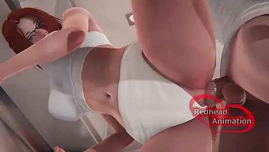 Üvey kız mutfakta sikiliyor