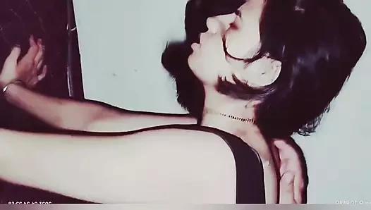 Horny wife fuck with husband friend