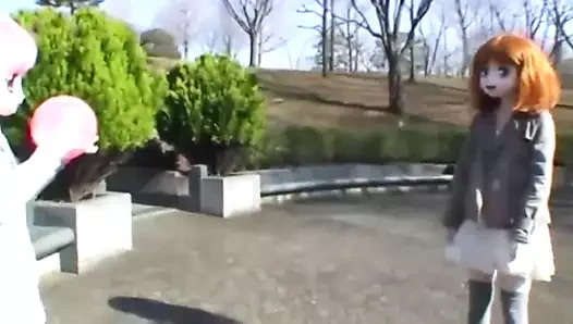 Kigurumi açık havada