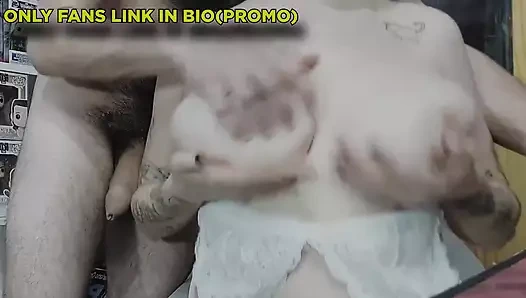 I Touch My Tits with My Stepbrother